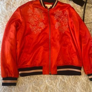 Red Embroidered Jacket